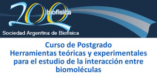 Curso: Herramientas teóricas y experimentales para el estudio de la interacción entre biomoléculas