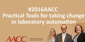 #2016AACC Practical Tools for taking change in laboratory automation