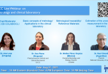 IFCC free webinar “Metrology and Clinical Laboratory”